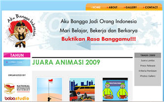 29 Agustus 2009 - Lomba Web dan Animasi