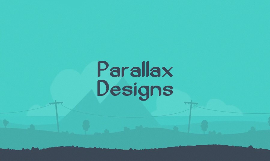 Contoh Parallax dengan Web Design